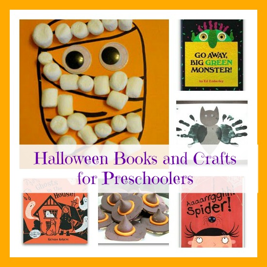 Ideas for the best Halloween books, crafts, and snacks for kids in preschool and kindergarten