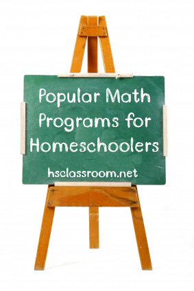 popular math programs for homeschoolers