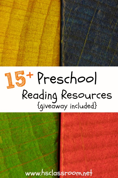 15+ Preschool Reading Resources | The Homeschool Classroom