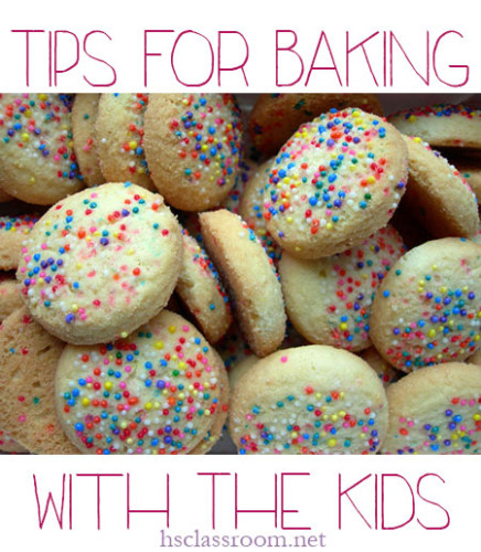 tips for baking with the kids | The Homeschool Classroom