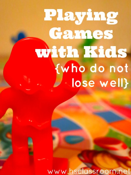 Playing Games with Kids (Who Do Not Lose Well)