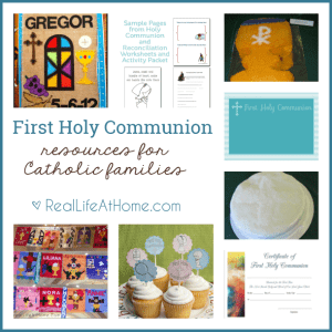 First Communion Resources for Catholic Kids and Families