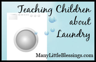 Teaching Children about Laundry