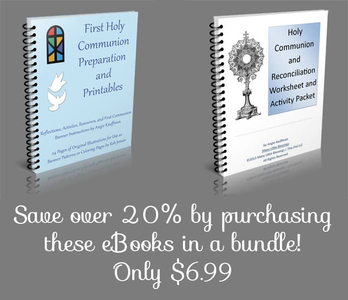 First Communion eBook Bundle