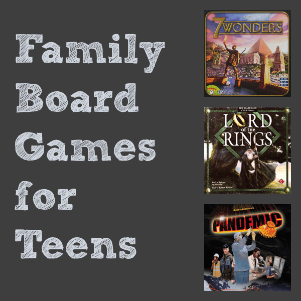 Teen Board Games - RealLifeAtHome.com