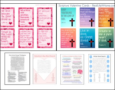 Free Printables for Kids with February Themes