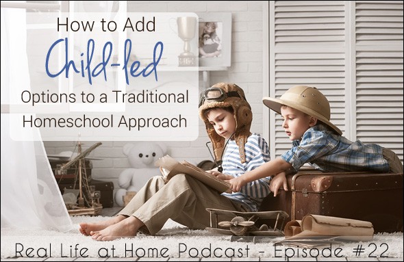How to Add Child-Led Options to a Traditional Homeschool Approach