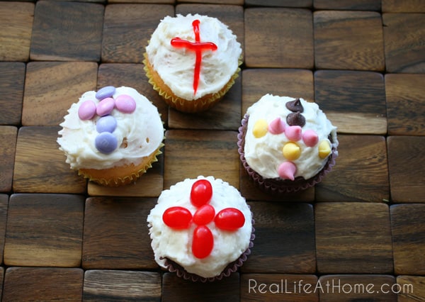 Easy Easter Cross Cupcake Decorating Ideas for Kids