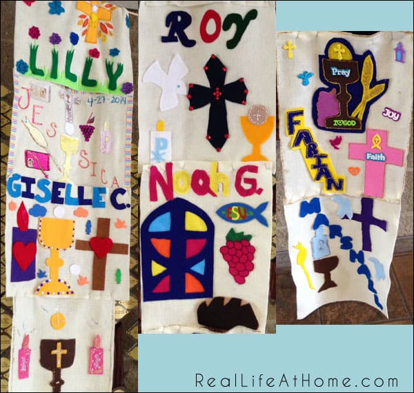 More than 75 Sample First Communion Banner Designs
