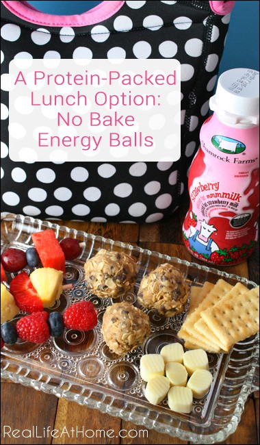 A Protein-Packed Meal Option: No Bake Energy Balls {easy enough that even kids can make them!}