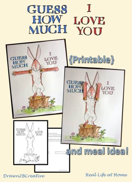 Guess How Much I Love You Printable Activity