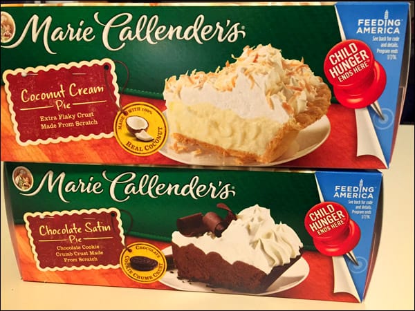 Marie Callender's homemade desserts