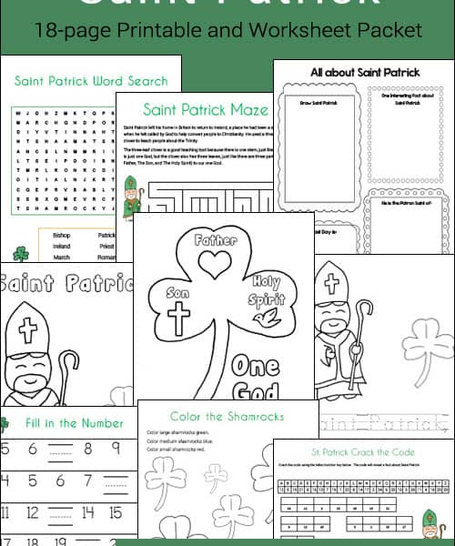 Saint Patrick Printables Packet - Real Life at Home