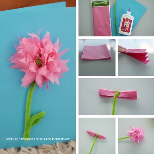 How to Make a 3D Flower Mother's Day Card