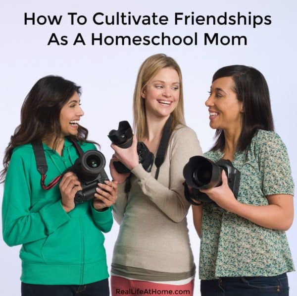 Learn why it is important to cultivate relationships as a homeschool mom. Get ideas & tips on how you can improve your well-being through friendship.