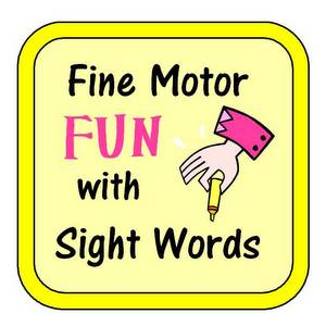photo of Fine Motor Fun with Sight Words | The Homeschool Classroom