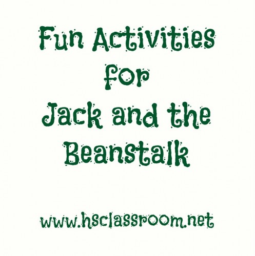 Fun Activities for Jack and the Beanstalk | ww.reallifeathome.com