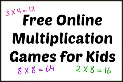 Free Online Multiplication Games for Kids | The Homeschool Classroom