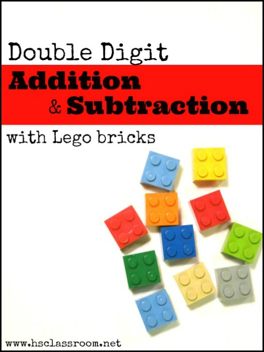 Double Digit Addtion and Subtraction with Lego Bricks | The Homeschool Classroom