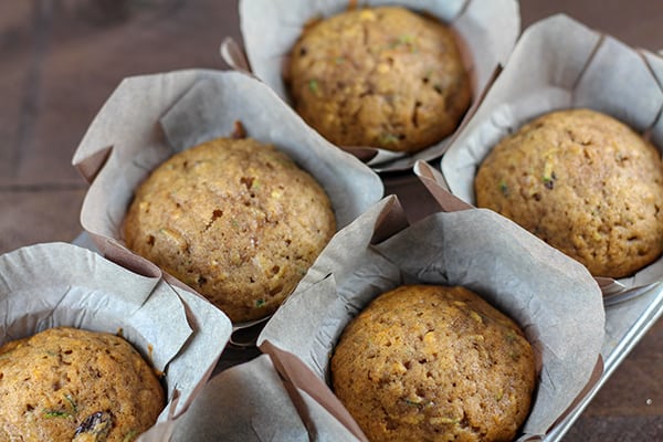 Recipe for Hearty and Delicious Zucchini Muffins with Raisins and Walnuts | Real Life at Home