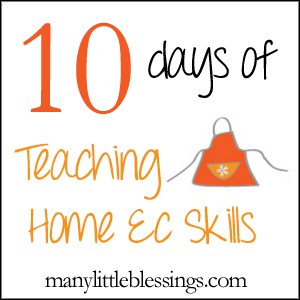 10 days of Home Ec Skills