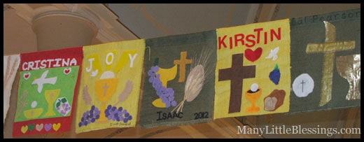 First Communion Banners