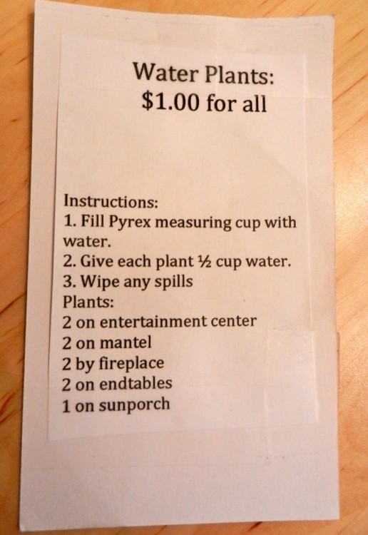 A chore system for kids that will teach them to how to do each task, since it includes giving them step by step directions on each chore card. This is also a great way for kids to earn some extra money, if you decide to put payment amounts on each card.