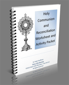 Holy Communion and Reconciliation Worksheet and Activity Packet