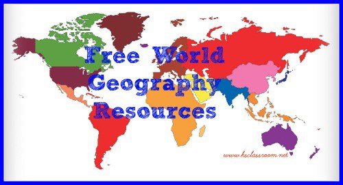 Free World Geography Resources
