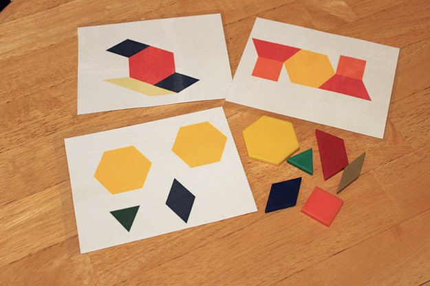 Free Printable Pattern Block Activities