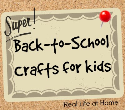 back to school crafts for kids