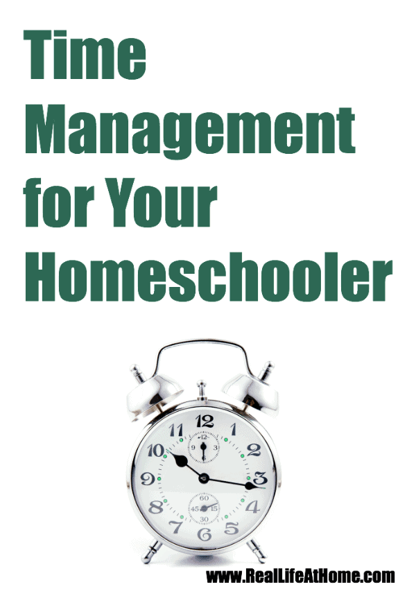 How do you instill time management diligence for your child? How early do you start? Learn some tips and resources to get on the road to success! - www.RealLifeAtHome.com