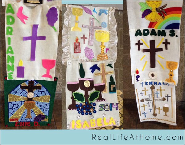 75+ Catholic First Communion Banner Ideas