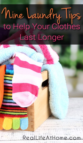 Nine Laundry Tips for Helping Your Clothes Last Longer | RealLifeAtHome.com