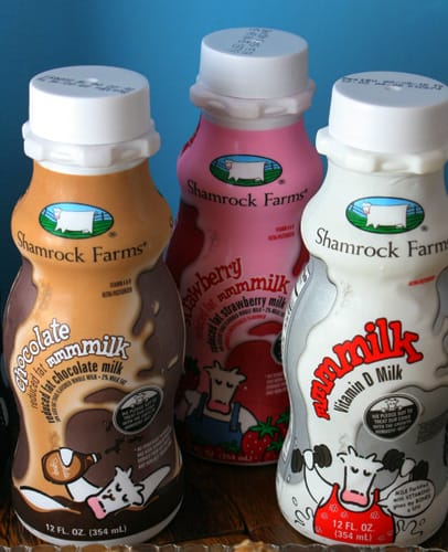 Shamrock Farms milk-on-the-go