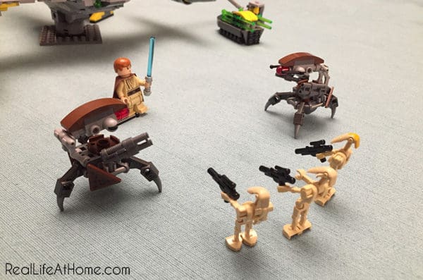 LEGO Star Wars figures