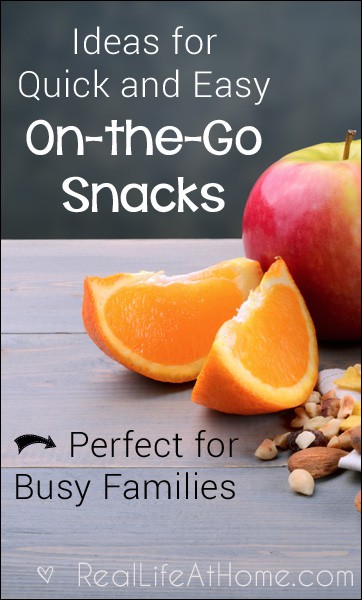 Quick and Easy On-the-Go Snacks - Perfect for Busy Families!