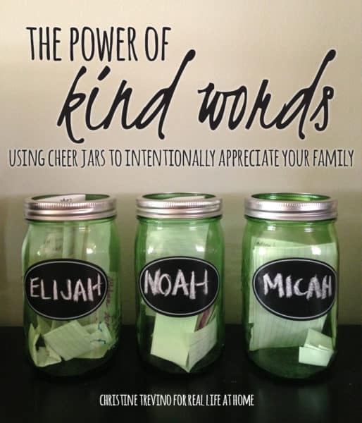 The Power of Kind Words: How to Make and Use Cheer Jars to Intentionally Appreciate Your Family