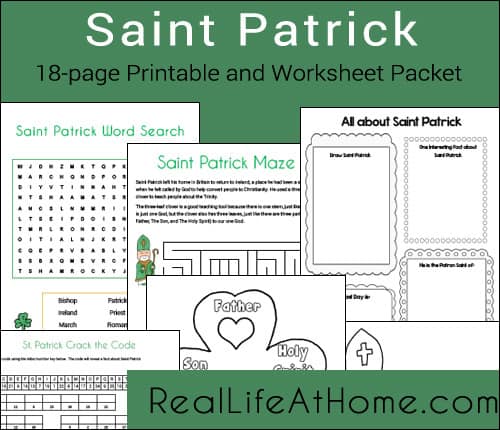 Saint Patrick Printables Packet