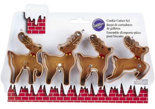 Reindeer Cookie Cutter Set