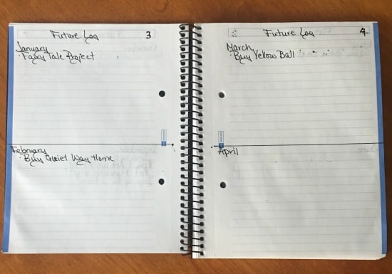 Keep it simple and plan Kindergarten with a bullet journal!