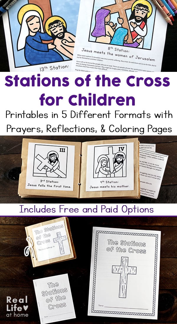 Printable Stations of the Cross for Children