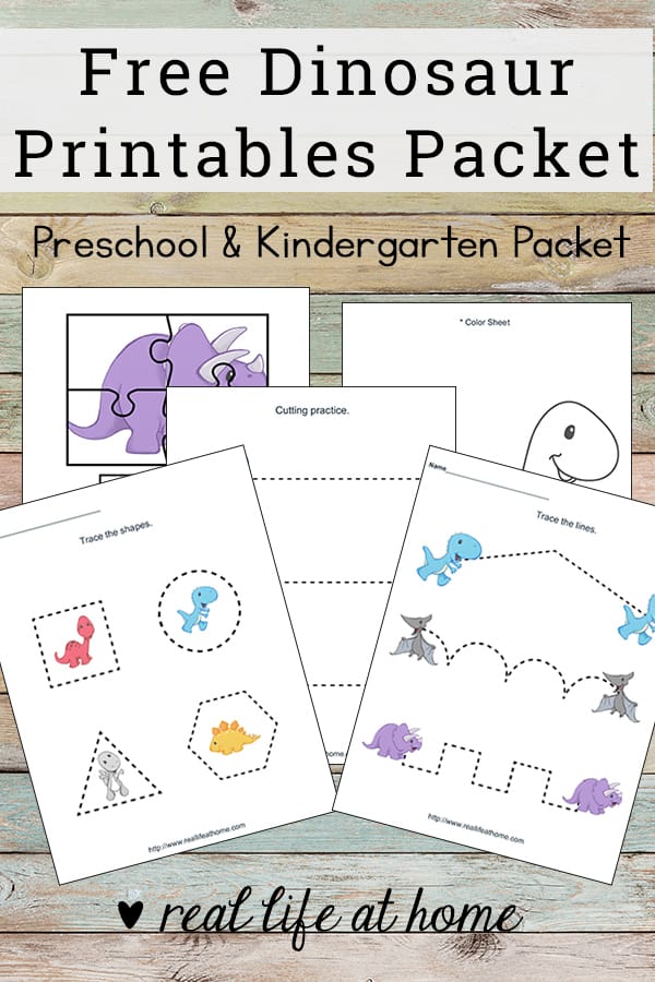 Dinosaur Printables For Preschoolers Free Dinosaur Worksheets Packet