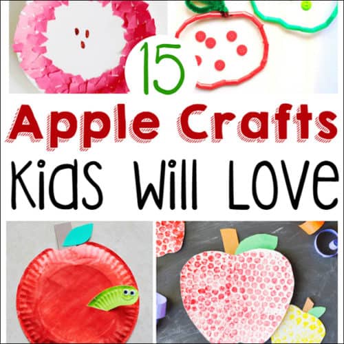 15 Fun Apple Crafts Your Kids Will Absolutely Love