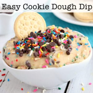 Need a dessert dip for a party or just for a fun snack for at home? You'll find an easy recipe for Cookie Dough Dip that contains no eggs. There are also directions for toasting flour.