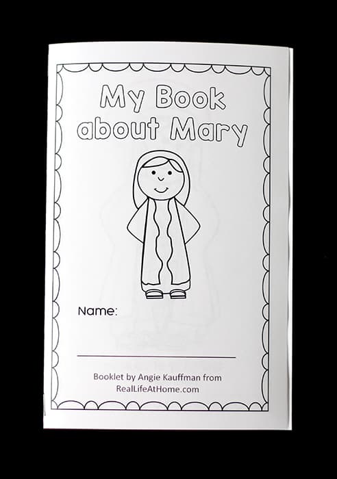 Free Mary Coloring Book for Catholic Kids