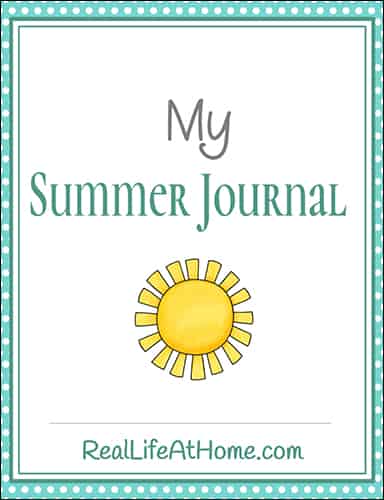 Summer Journaling Packet for Tweens and Teens
