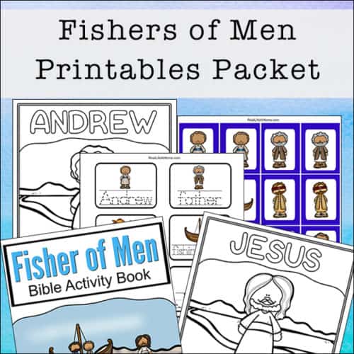Fishers of Men Free Printables: Coloring Pages and Learning Packet