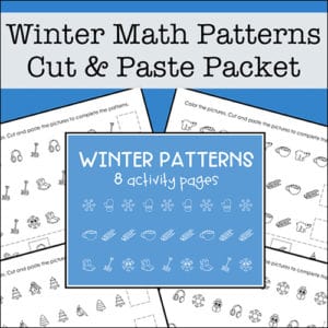 Free Math Patterns Packet for Preschool - 1st Grade