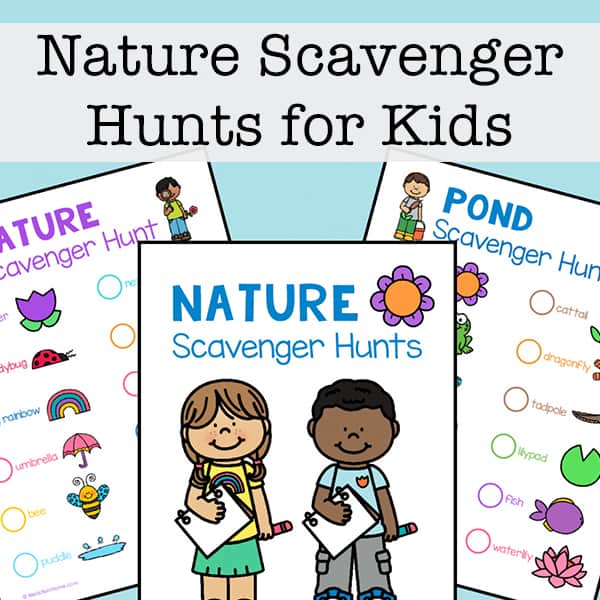 Free Nature Scavenger Hunts for Kids